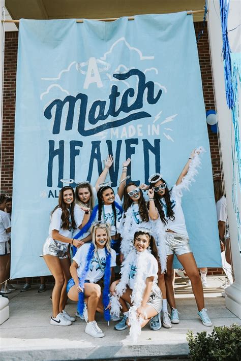 Alpha Gam Is Heavenly Sorority Recruitment Themes Spring