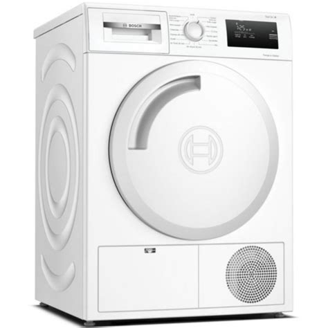 Sèche linge pompe à chaleur avec condenseur 60cm 7kg Bosch WTH83013FR