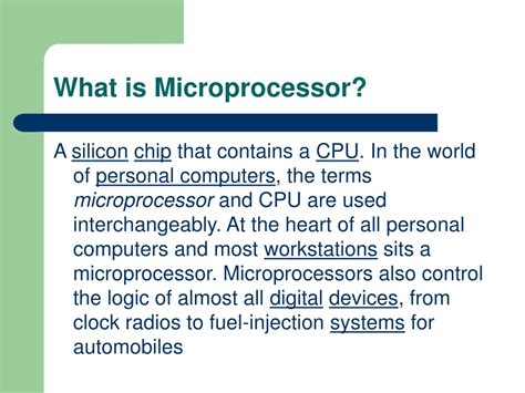 Ppt Microprocessor And Interfacing Powerpoint Presentation Free