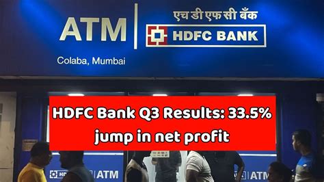 Hdfc Bank Q Results Jump In Net Profit Reached Rs Crore