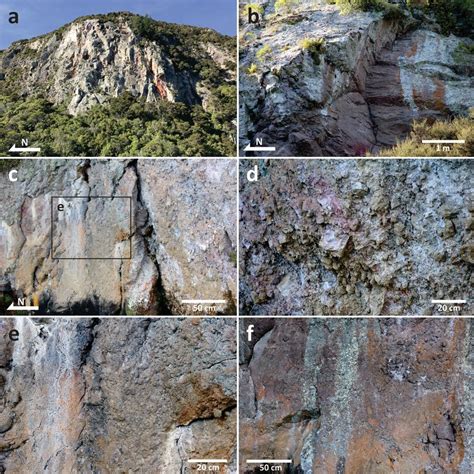 Representative Outcrops Of Lava Lithofacies OfMotuoapa Peninsula A