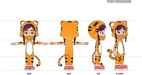 Tiger Character Turnaround Animation The New Perspective