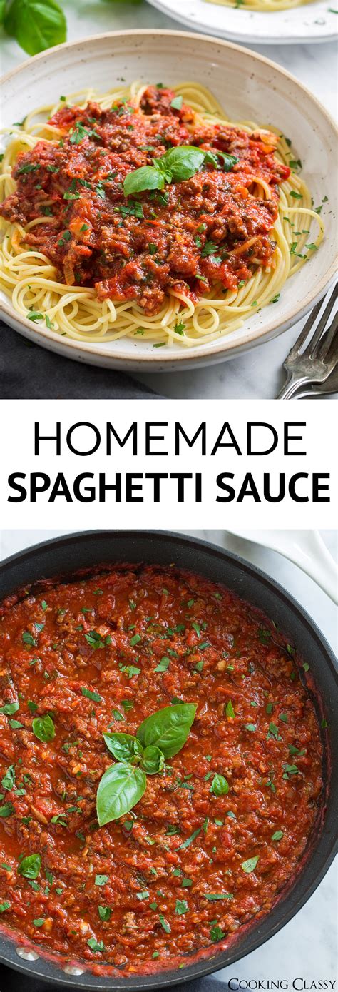 Spaghetti Sauce {Easy Recipe Authentic Taste} - Cooking Classy