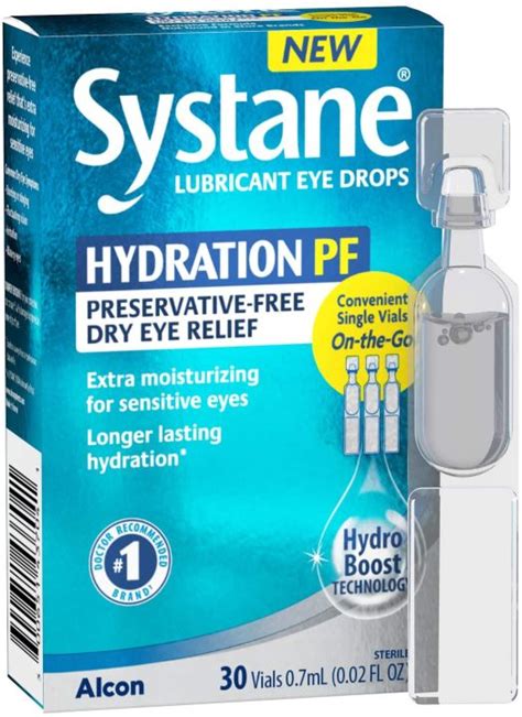 Systane Hydration Pf Preservative Free Dry Eye Relief Lubricant Eye