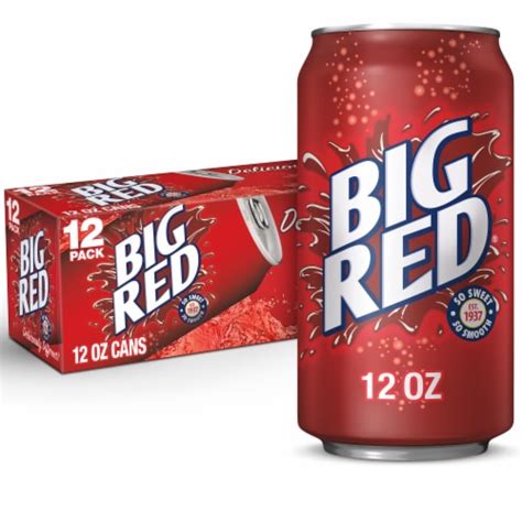 Big Red® Soda Cans, 12 pk / 12 fl oz - Kroger