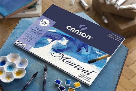 Canson Montval X Cm Natural White Cold Pressed Gsm Watercolour