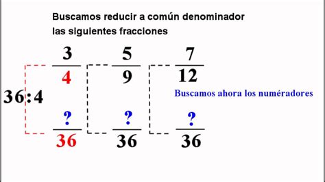 Reducir Fracciones A N Denominador Youtube