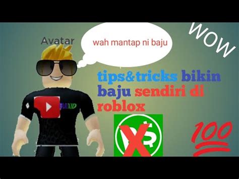 Cara Membuat Baju Di Roblox 2020 Android YouTube