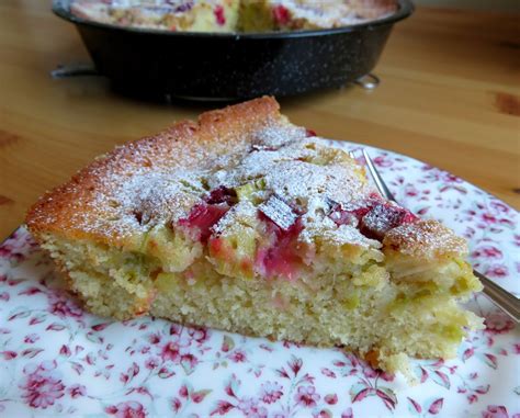 Quick And Easy Rhubarb Cake The English Kitchen