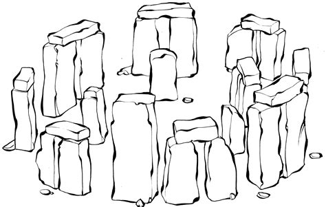 Stonehenge Drawing at GetDrawings | Free download