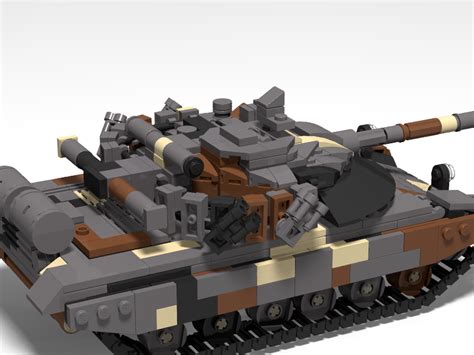 Lego Moc T 64bm Bulat Tank By Gunsofbrickston Rebrickable Build