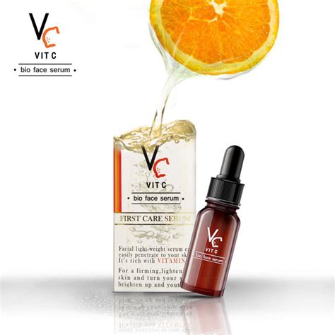 Vit C Bio Face Serum 🍊 เซรั่มวิตามินซีน้องฉัตร พร้อมส่ง ของแท้100 10ml ใสแบบเร่งด่วน เซ