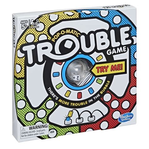 Jogo De Tabuleiro Gaming Trouble A5064 Hasbro Em Promoção Na Americanas