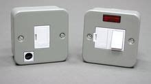 range standard double pole fused connection units  pew electrical
