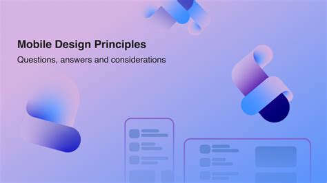 Mobile Design Principles | Figma