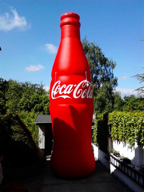 Inflatable Bottle Coca Cola Air Shape