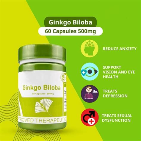 Simplee Supplement Ginkgo Biloba 60 Capsules 500mg Dubai Cosmetics