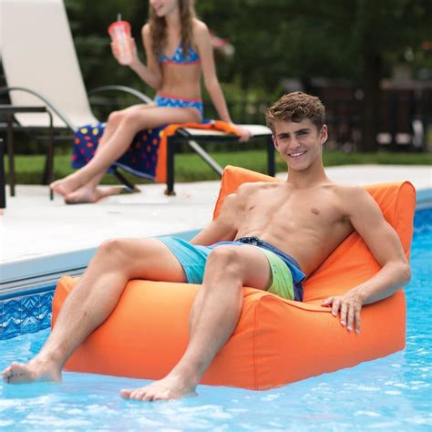 Amazon L Shape Floating Beanbag Swimming Pool Floating Bean Bag