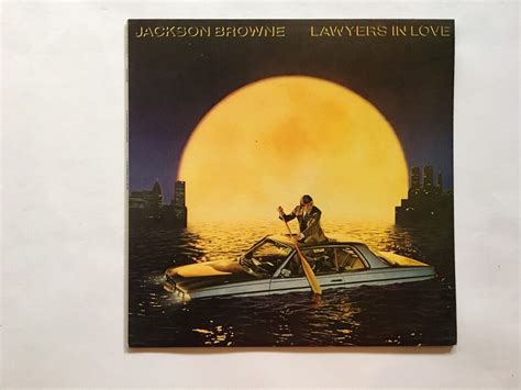 Jackson Browne Lawyers In Love Vinyl Album 1983 In Pristine Etsy