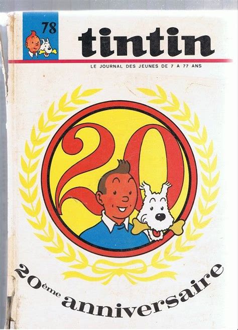 Recueil Tintin Album Du Journal Dition Fran Aise Tome