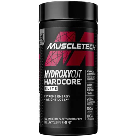 MuscleTech Hydroxycut Hardcore Elite Fat Burner Sale Price Reviews At Muscle Strength