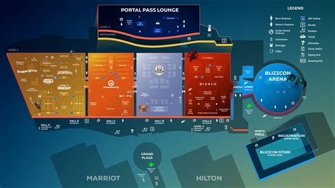 Updated Blizzcon Floor Map Detailed Activities Two Wow Demo Areas