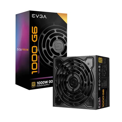 EVGA 1000W ATX Fully Modular Power Supply Black