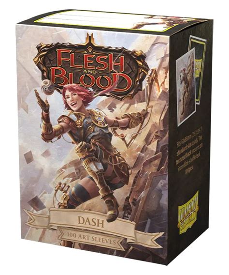 Dragon Shield Art Matte Sleeves Flesh Blood Dash Inventor