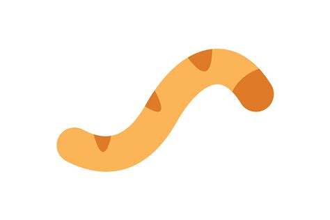 long orange domestic cat tail graphic  danmoroboshi creative fabrica