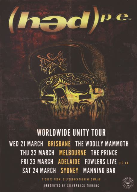 News Hed P E Worldwide Unity Tour Australia March Reverb