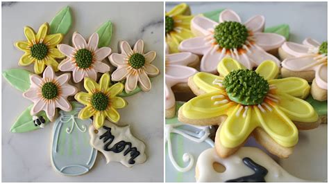 Sugar Cookie Flower Bouquet For Mothers Day Or Any Occasion YouTube