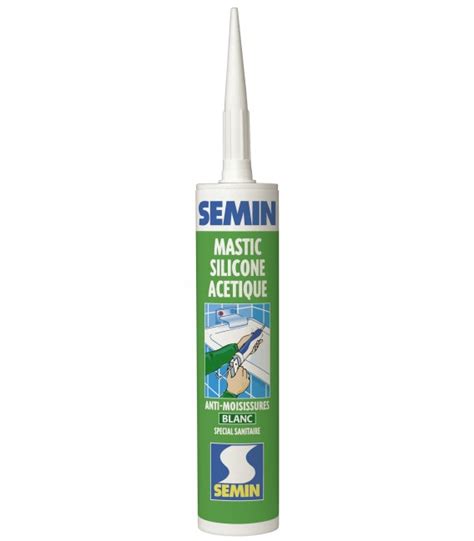 Mastic Silicone Acetique Anti Moisissures Special Sanitaire Ml Ite K