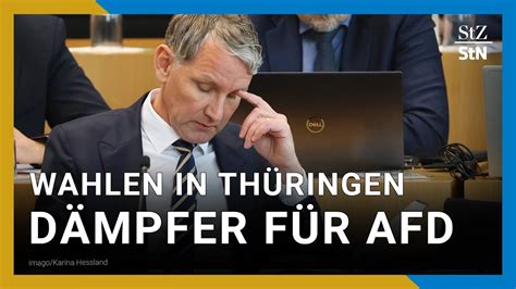 Thüringen Kein AfD Triumph bei Kommunalwahlen CDU bei Stichwahlen