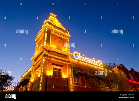 Ghirardelli chocolate factory hi-res stock photography and images - Alamy