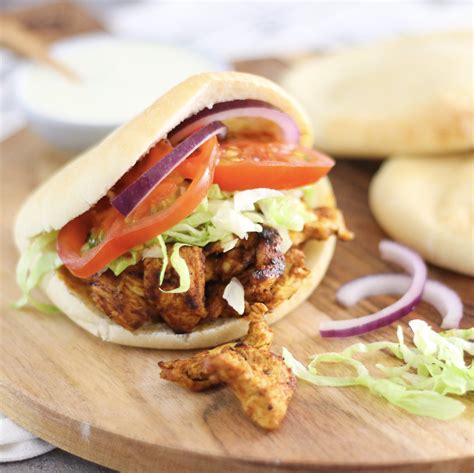 Pitabroodje Kip Kebab Mari Lle In De Keuken