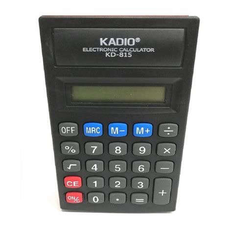 Calculadora Kadio Bolsillo Ref Kd