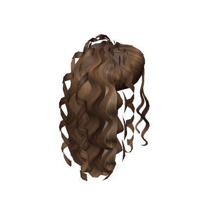 Curly Curly Pony In Brown Roblox