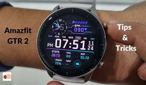 10 Amazing Amazfit GTR 2 Smartwatch Tips and Tricks
