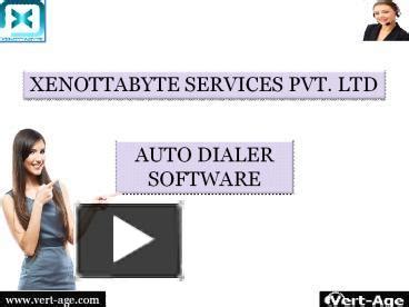 Ppt Best Auto Dialer Software Schedule Try Free Demo Powerpoint