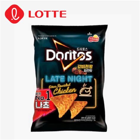 Lotte Doritos Korea Nachos Cheese Oven Roasted Chicken 84g Lazada