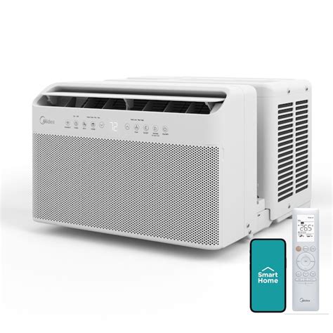 Midea U Shaped 350 Sq Ft Window Air Conditioner With Remote 115 Volt 8000 Btu Energy Star Wi