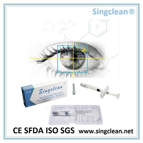 Without Ethylene Oxide Sterilization Ha Viscoelastic Device For