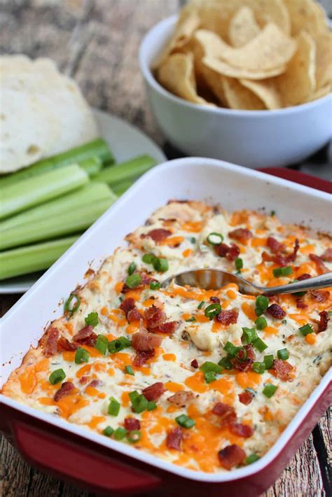 Bacon Cheddar Ranch Chicken Dip My Organized Chaos