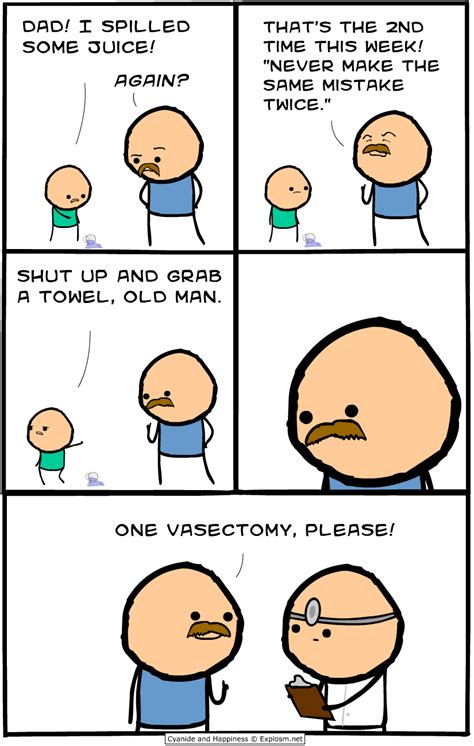 Dad Cyanide And Happiness Funny Pictures And Best Jokes Comics Images Video Humor