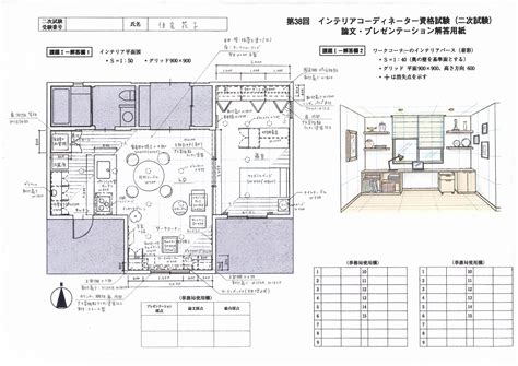 2020年度★本試験38回インテリアコーディネーター2次試験の合格ポイント ハウジングインテリアカレッジ