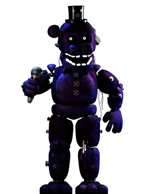 C4d Fnaf2 Star Shadow Freddy By Zailynth On Deviantart