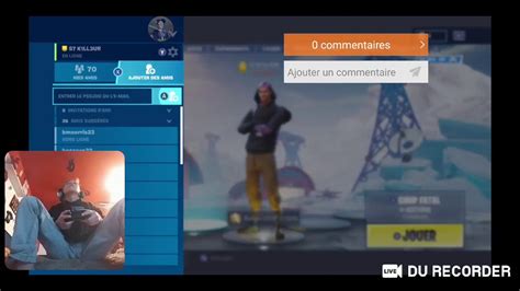 Live Fortnite Battle Royal On Tente Le Top 1 En Solo YouTube