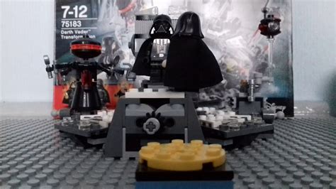 Lego Darth Vader Transformation Set Review Youtube