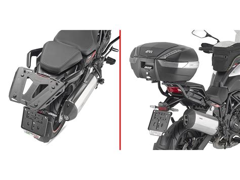 SR8719 ATTACCO POSTERIORE BAULETTO MONOKEY MONOLOCK GIVI BENELLI TRK