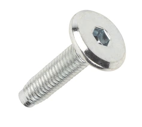 Joint Connector Bolts BZP M6 x 25mm 50 Pack - Screwfix